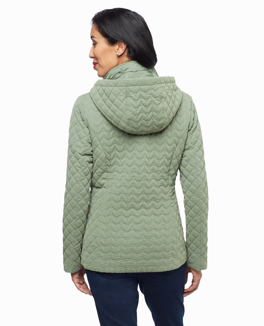 Women's moss green jacket