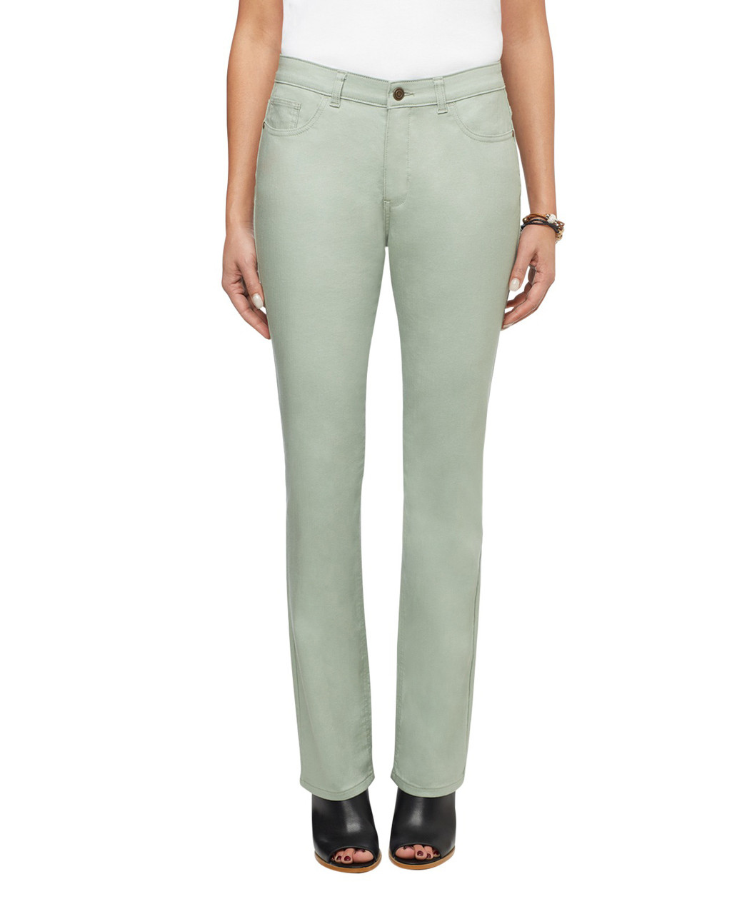 Women's sage embellished town jean