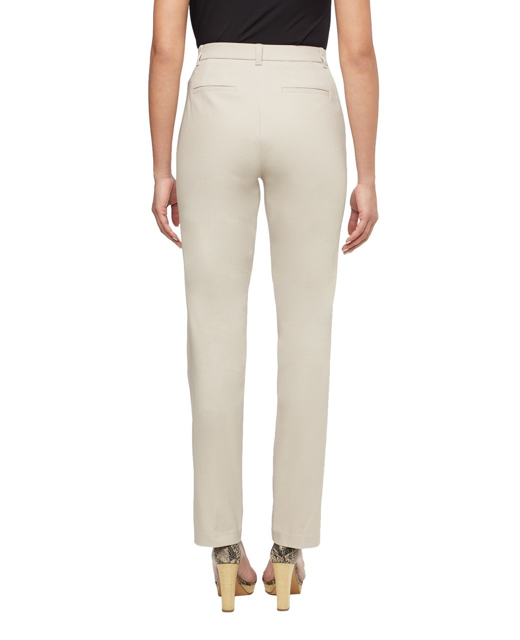 Women's essential slim bi-stretch dress pants