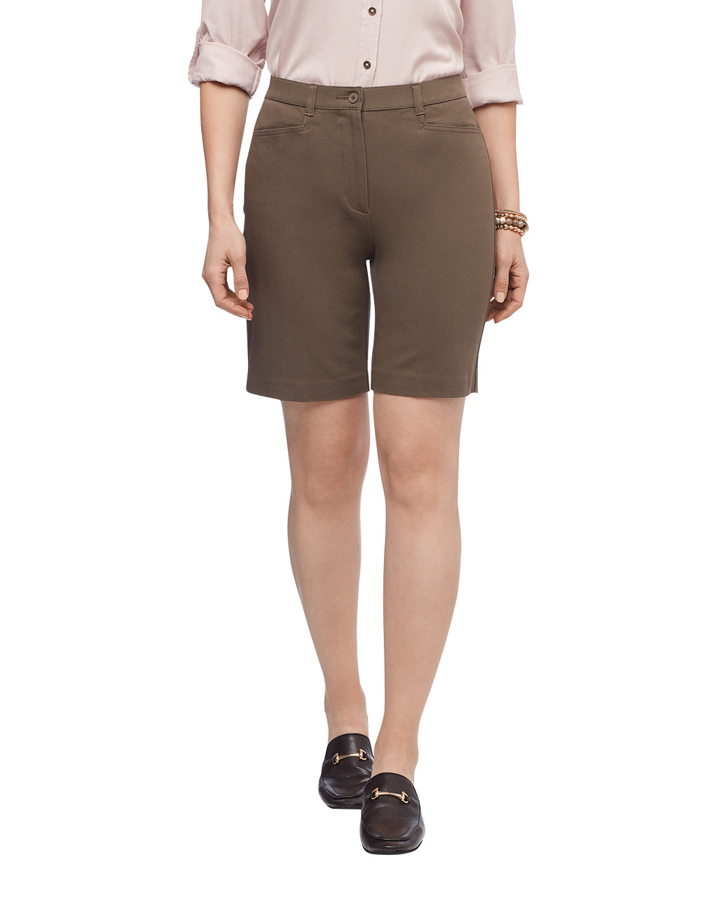Women's cotton stretch shorts