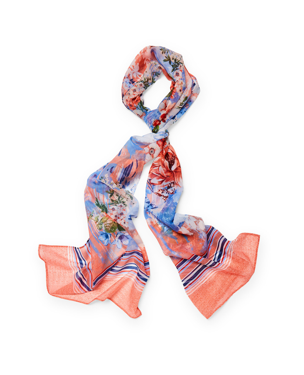 Womens beaded spring scarf