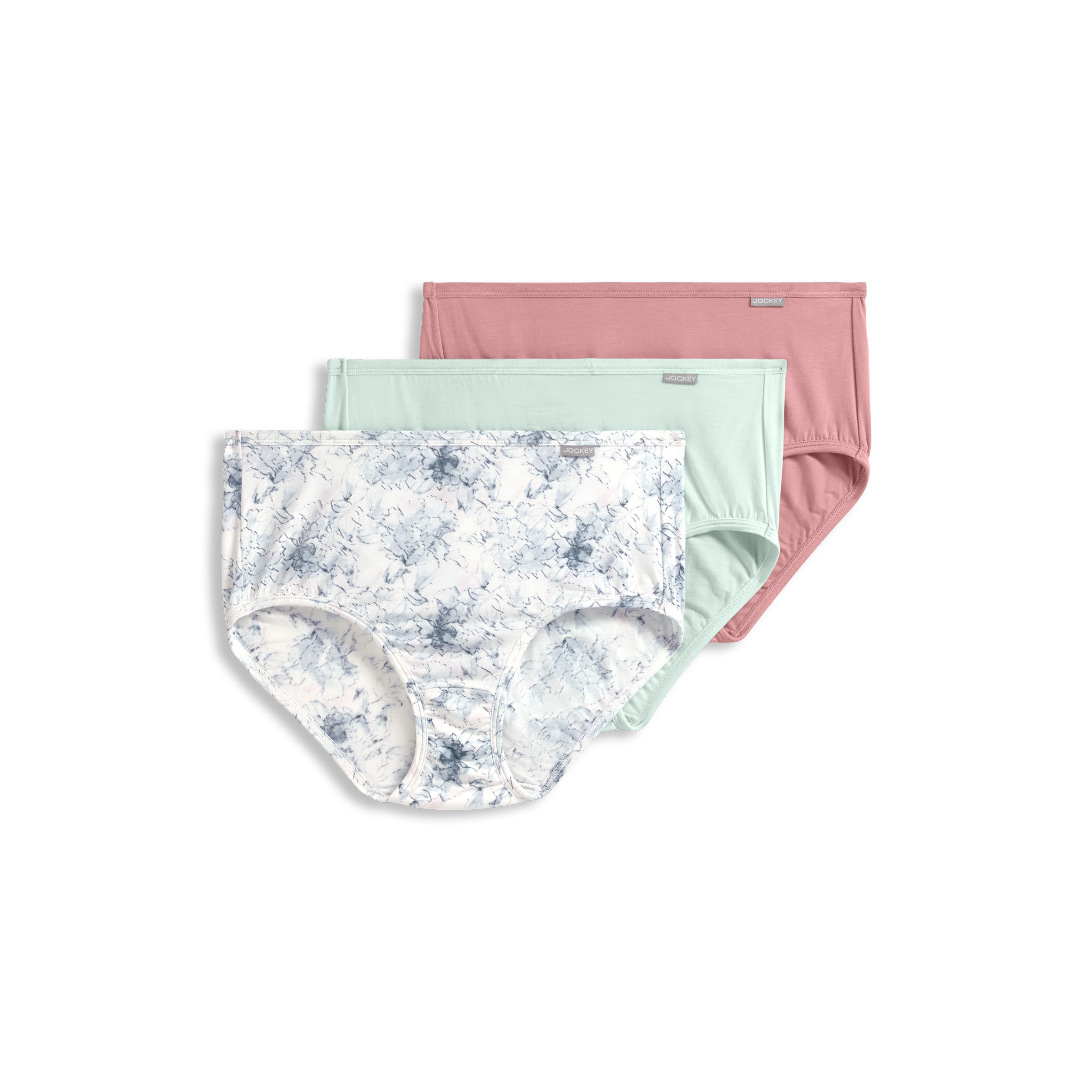 Jockey Elance Super Soft Brief- Spruce Green 3 Pack