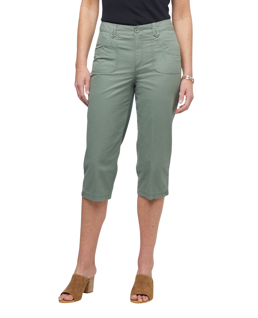 Women's ripstop capri pants.