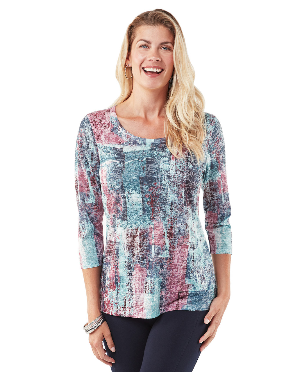 Women's mallard quarter sleeve shirt