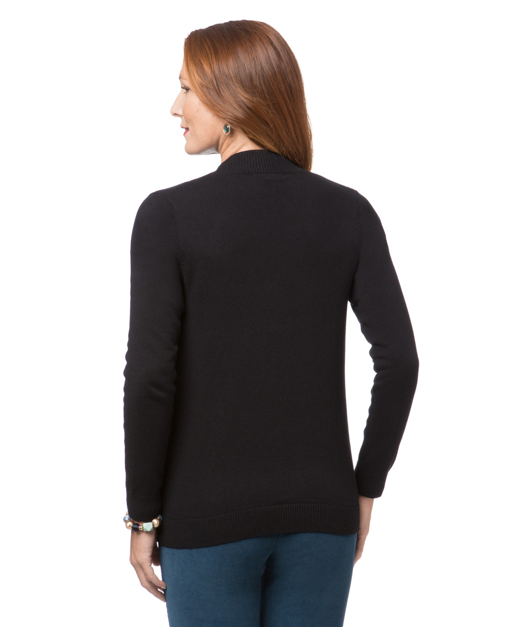 Women's edge to edge classic cardigan