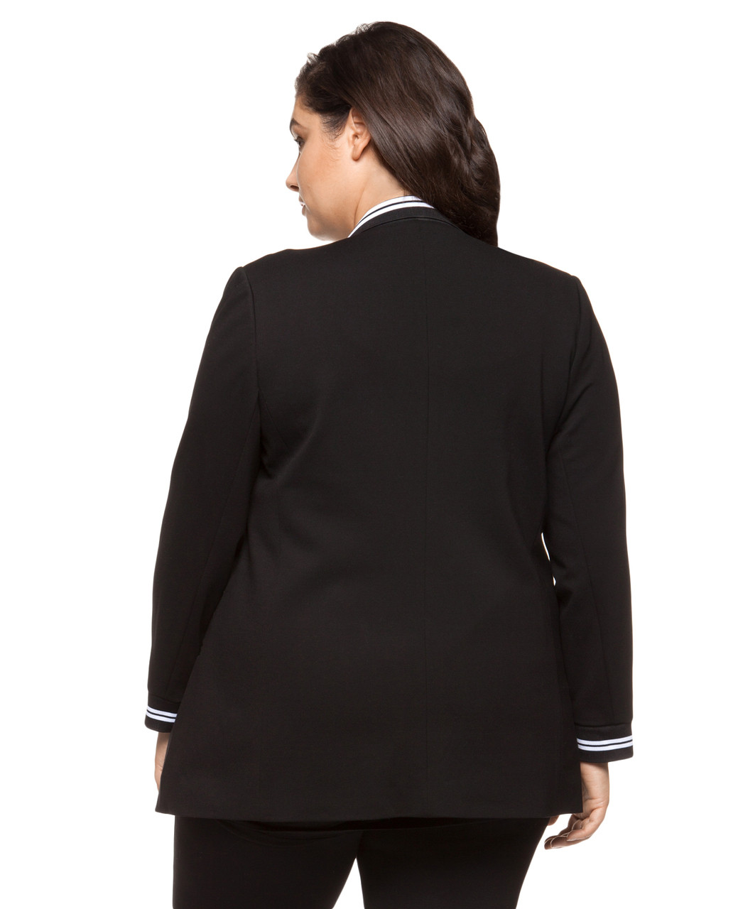 Women's plus size classic black blazer