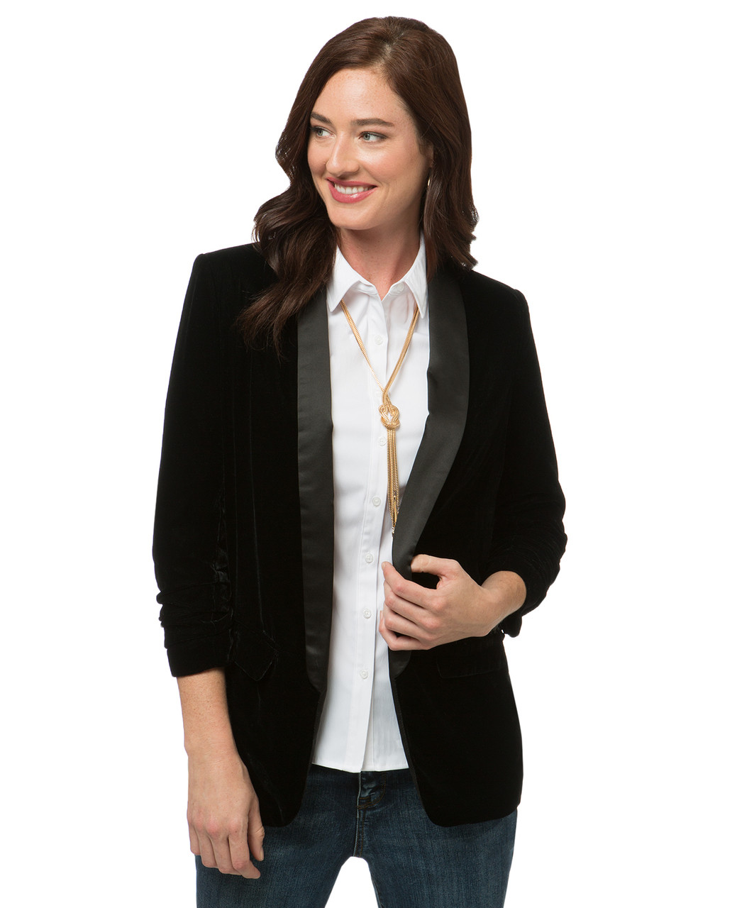 Women's classic black blazer