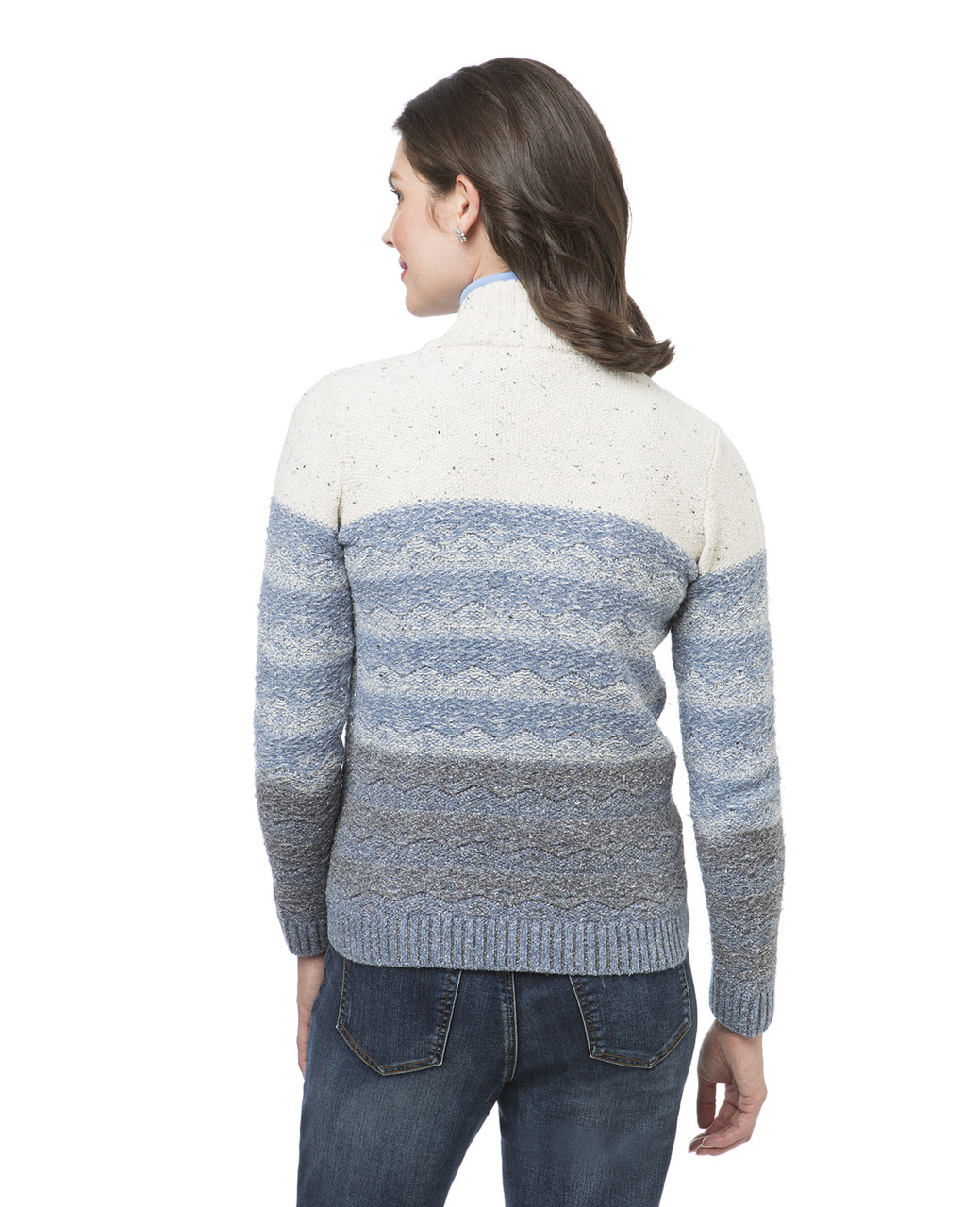 Women's petite winter cardigan