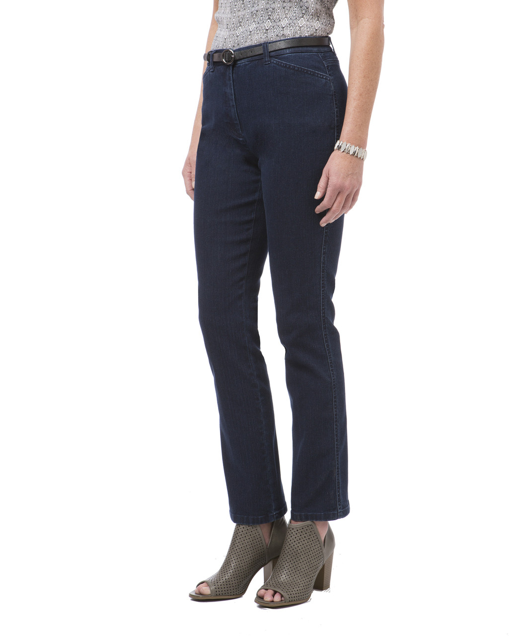Three-pack of women's assorted skinny belts