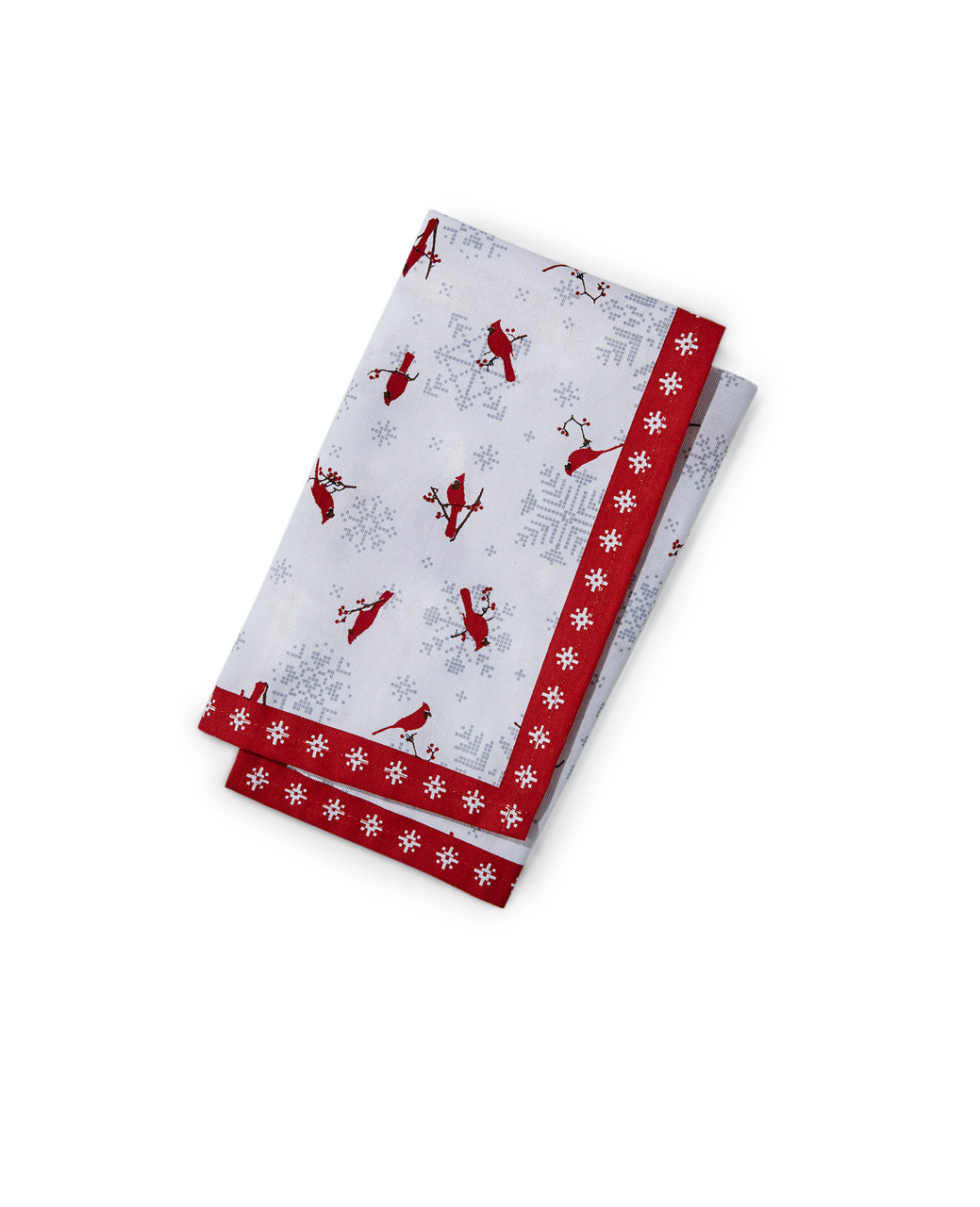 Festive Holiday Print Tea Towel