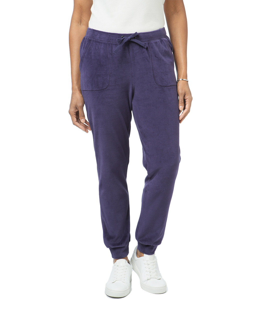 Women's velour jogger pants