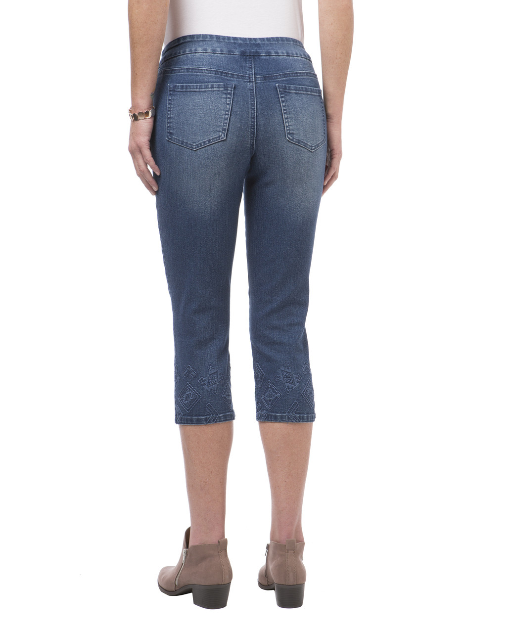 Women's denim cropped pant
