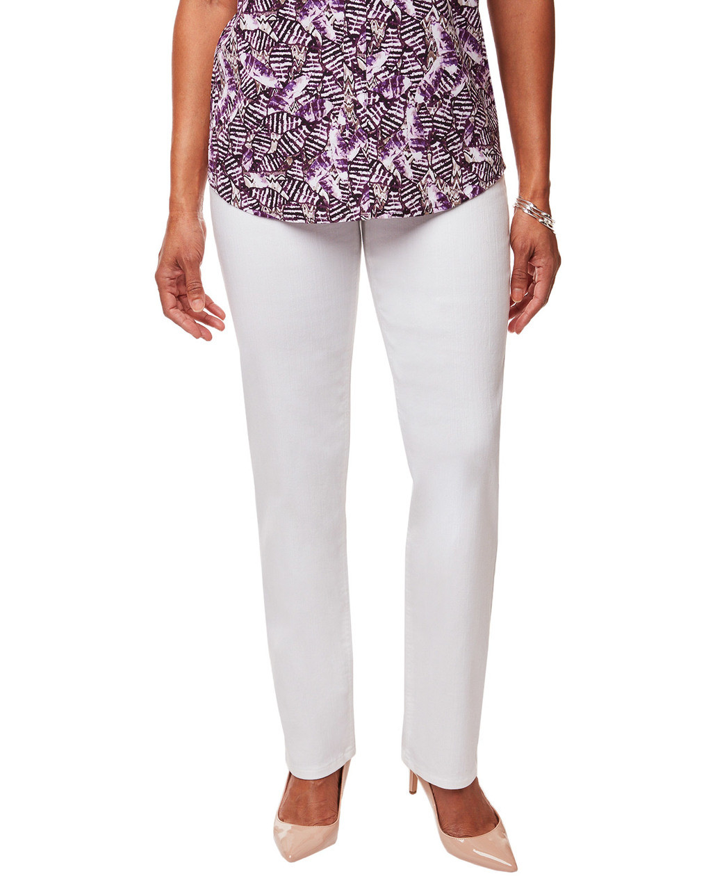 Women's embroidered town jean