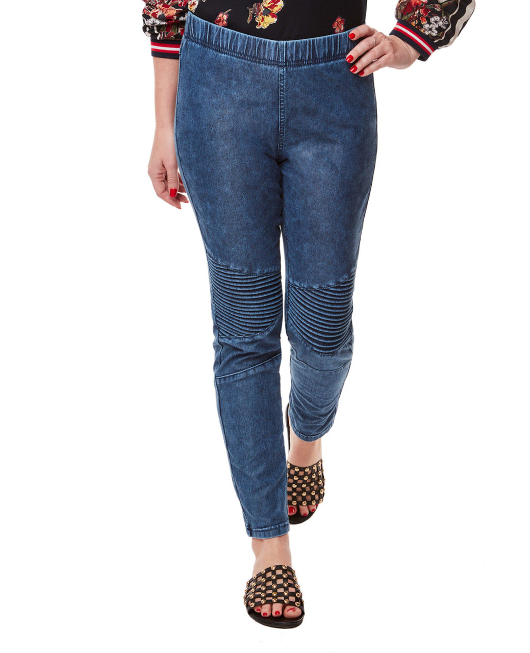 Pull-On Moto Jegging