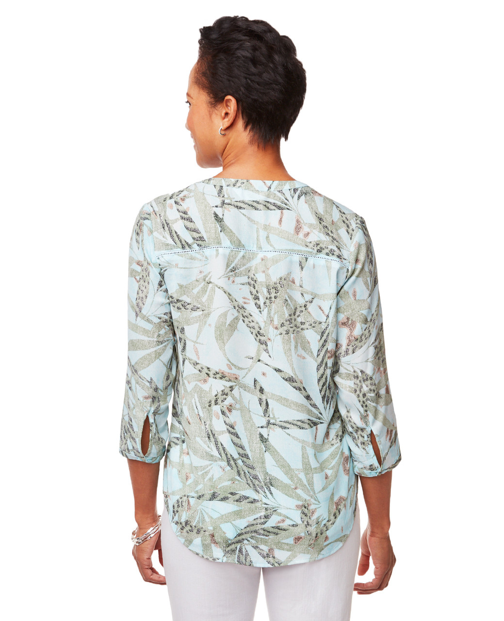 Button Down Tropical Shirt