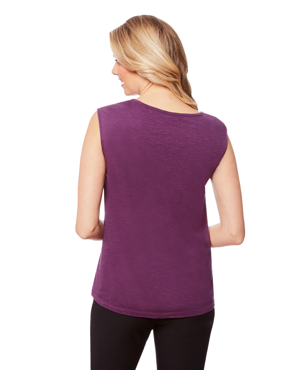 Women's purple lace top