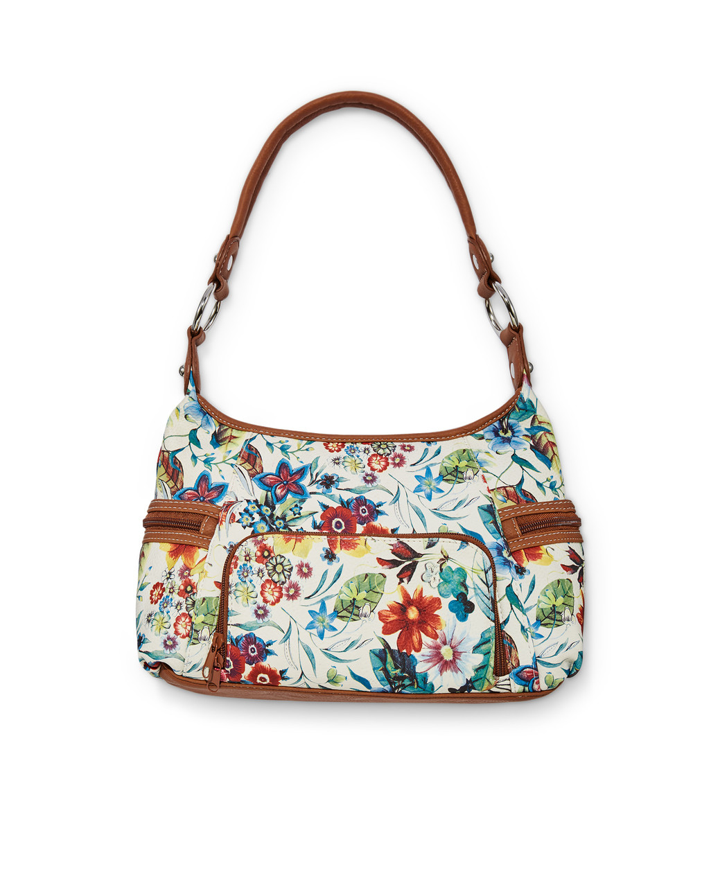 Women's Floral Print Handbag