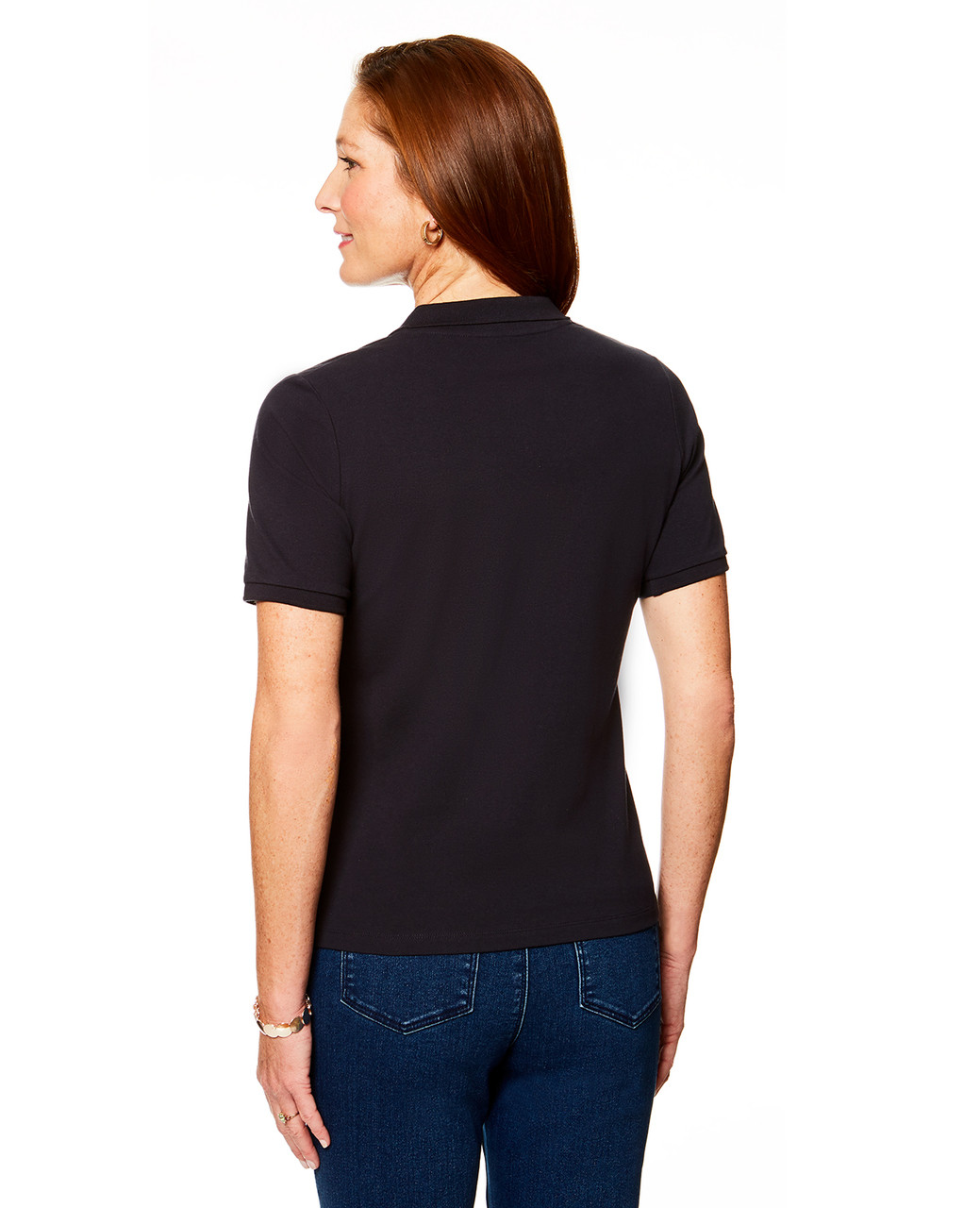 Women's short sleeve polo shirt