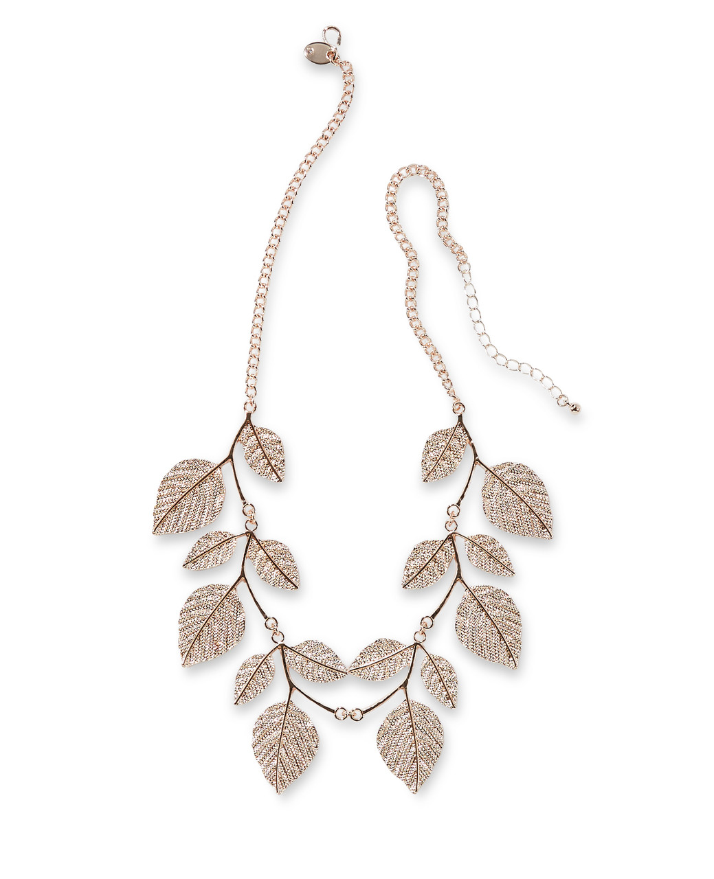 Women's leaves necklace