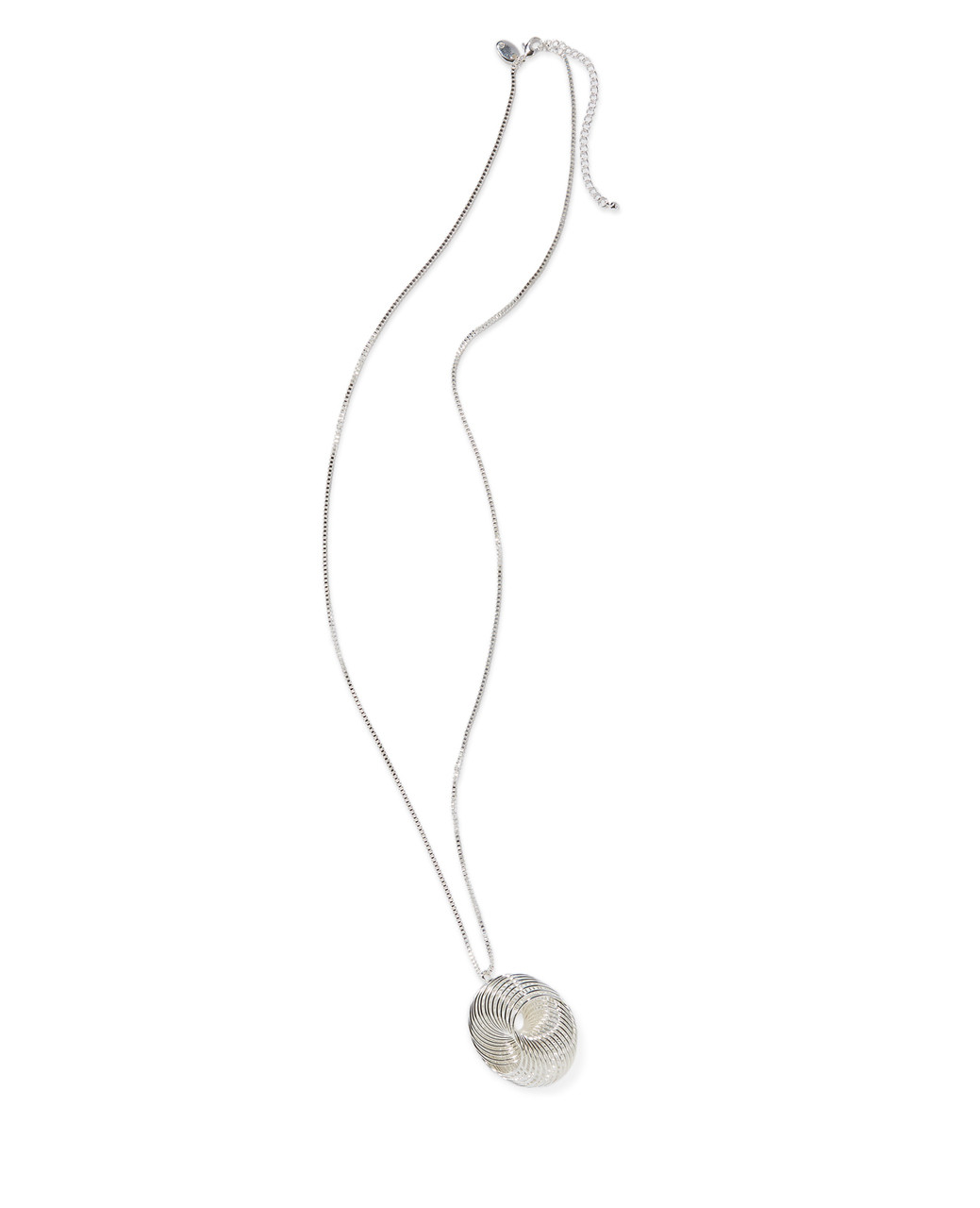 Women's infinity circle pendant necklace