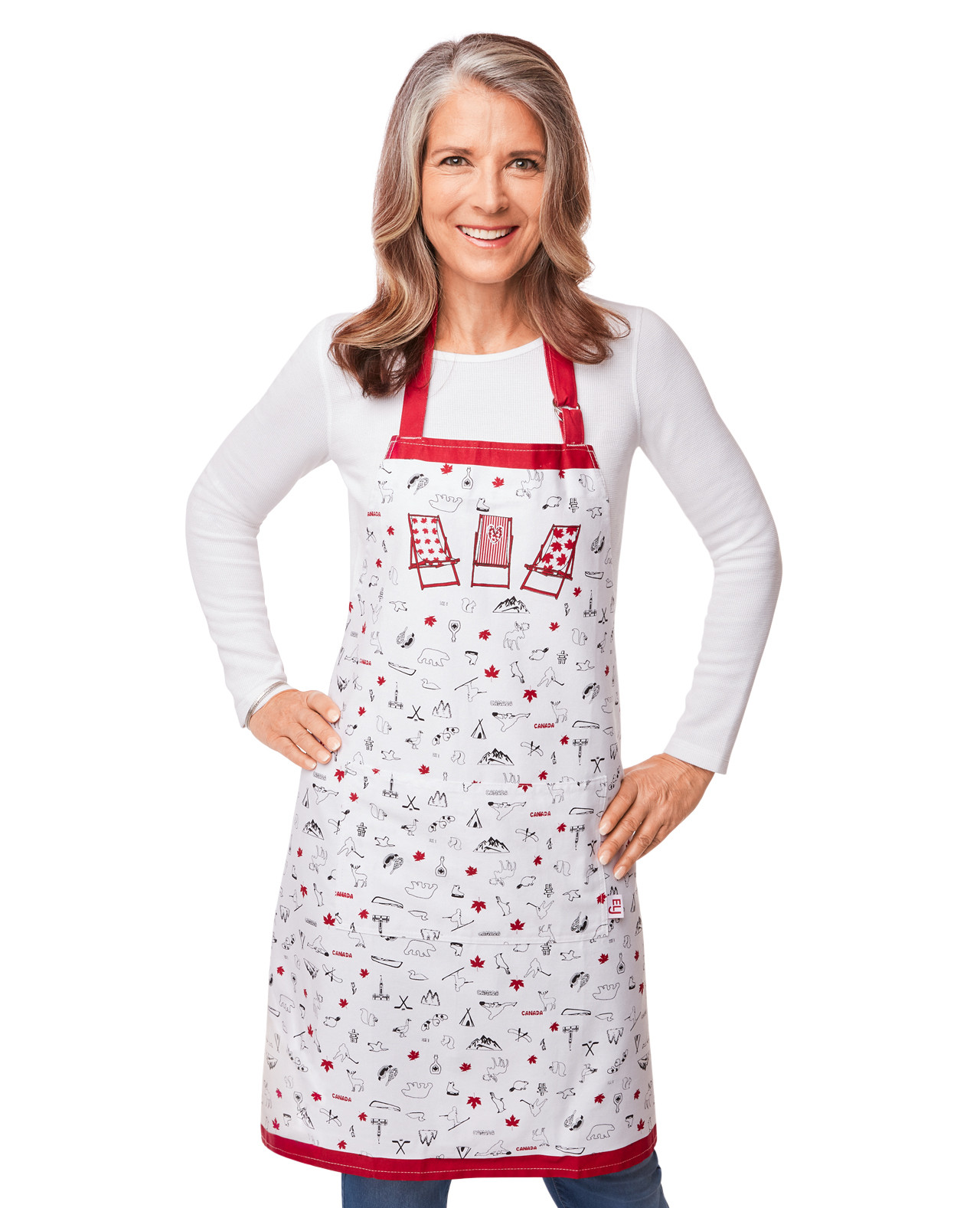 Canada Day Apron
