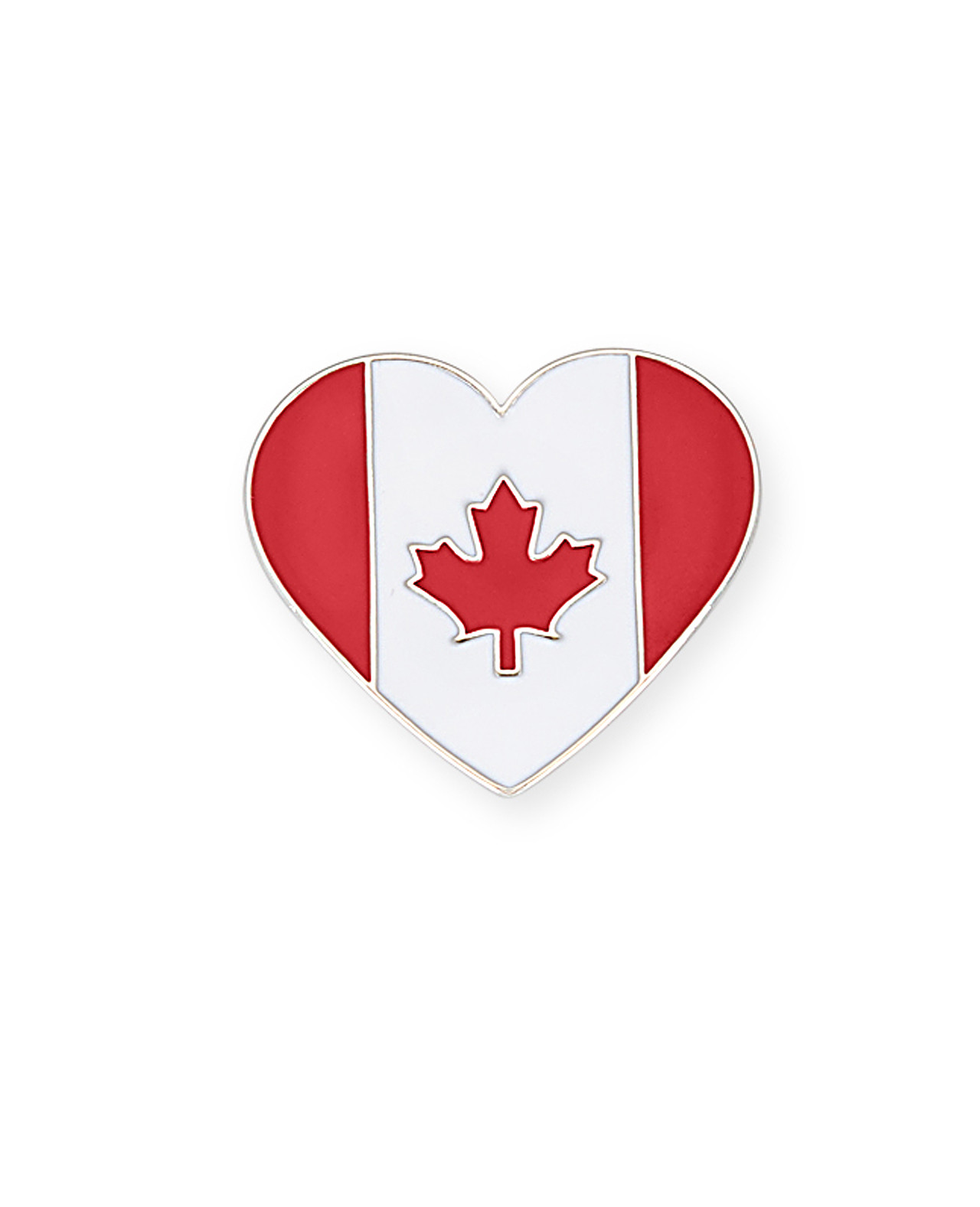 Women's Oh Canada Heart Pin