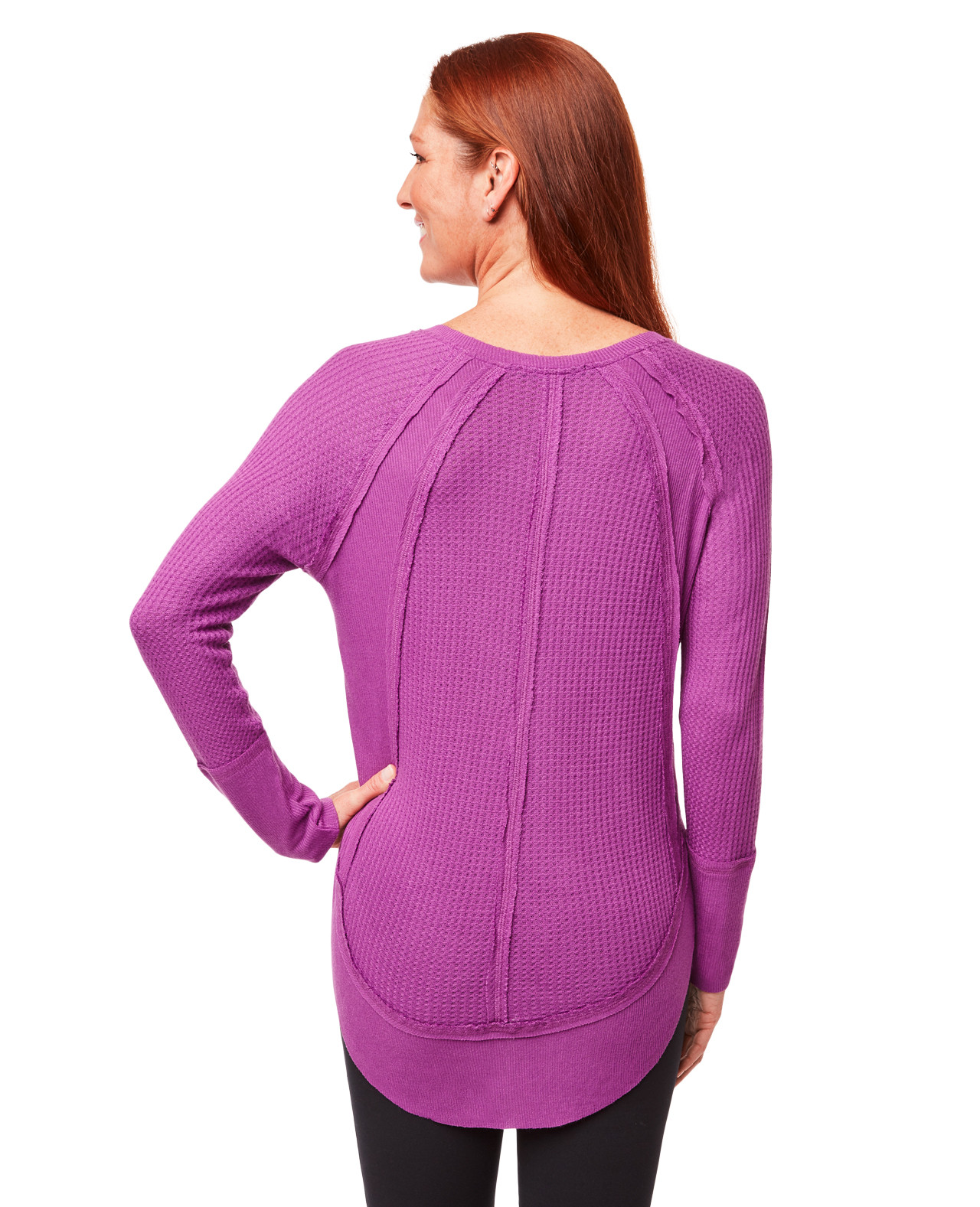 Women's High Low Knit Tunic Top