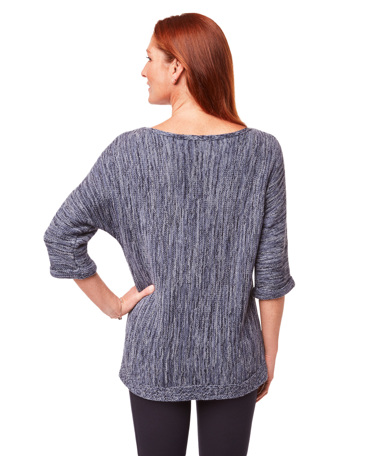 Women's Drop Shoulder Knit Sweater