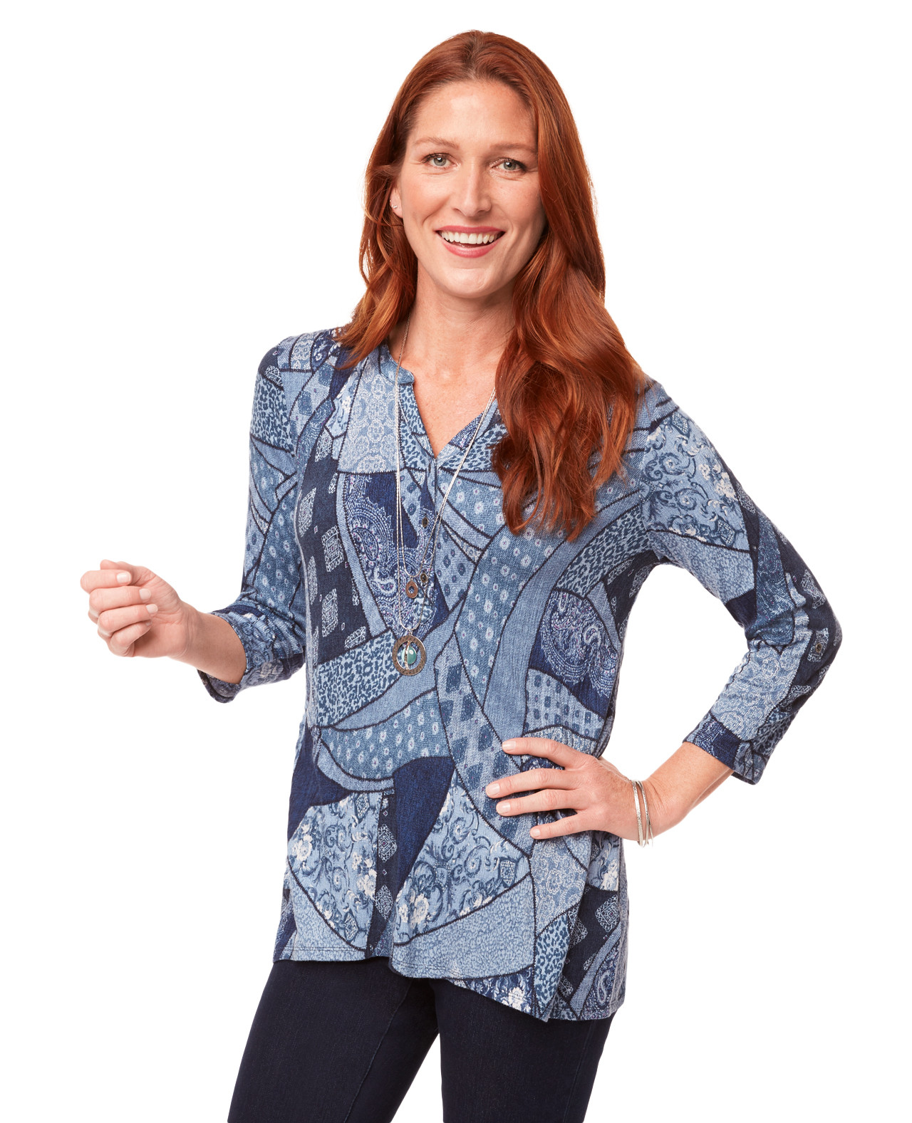 Women's Three Quarter Sleeve Shirt