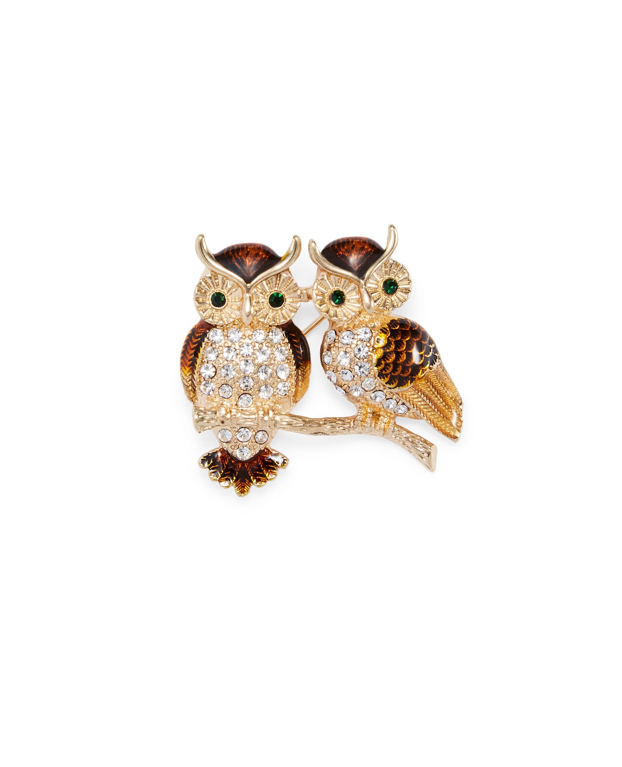 Gold Owl Lapel Pin