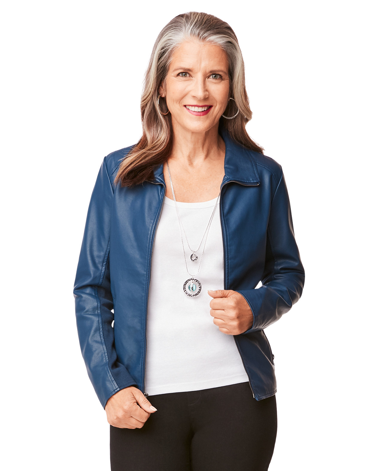 Pleather Moto Jacket