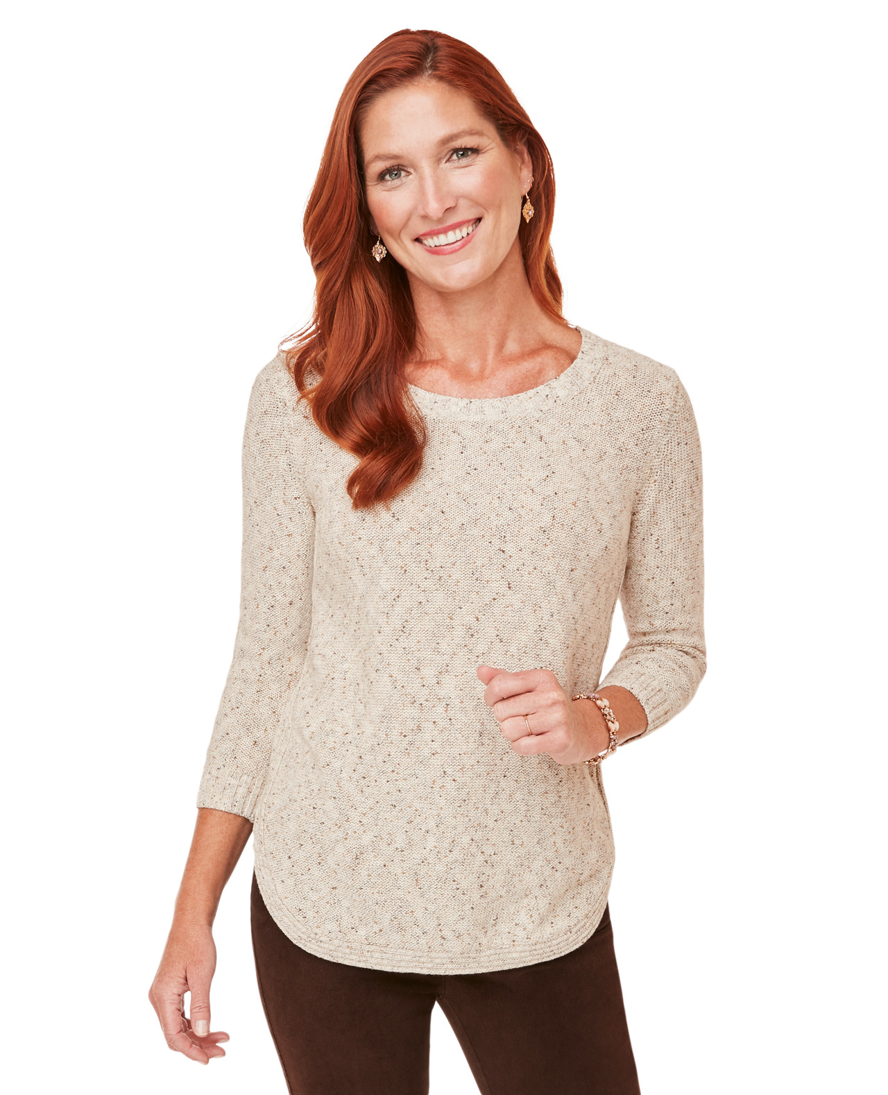 Nub Yarn Sweater