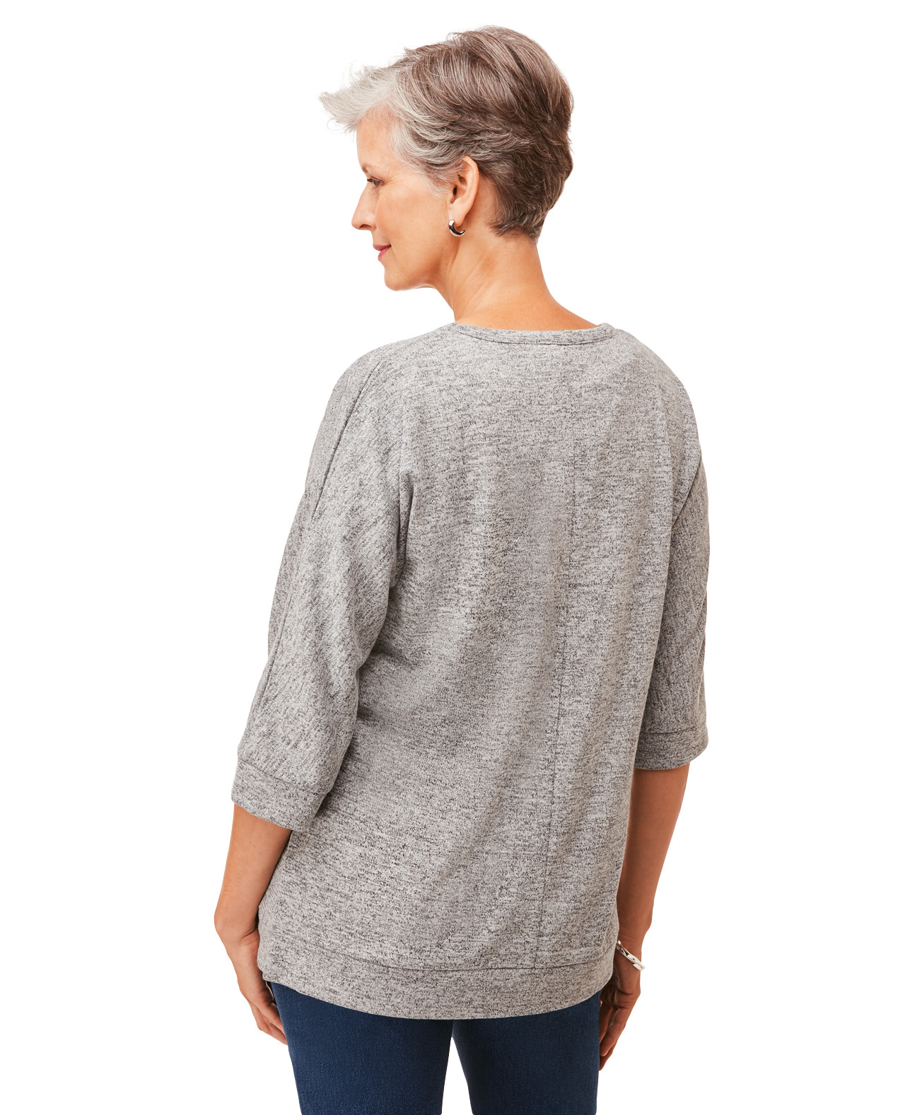 Embroidered Neckline Top