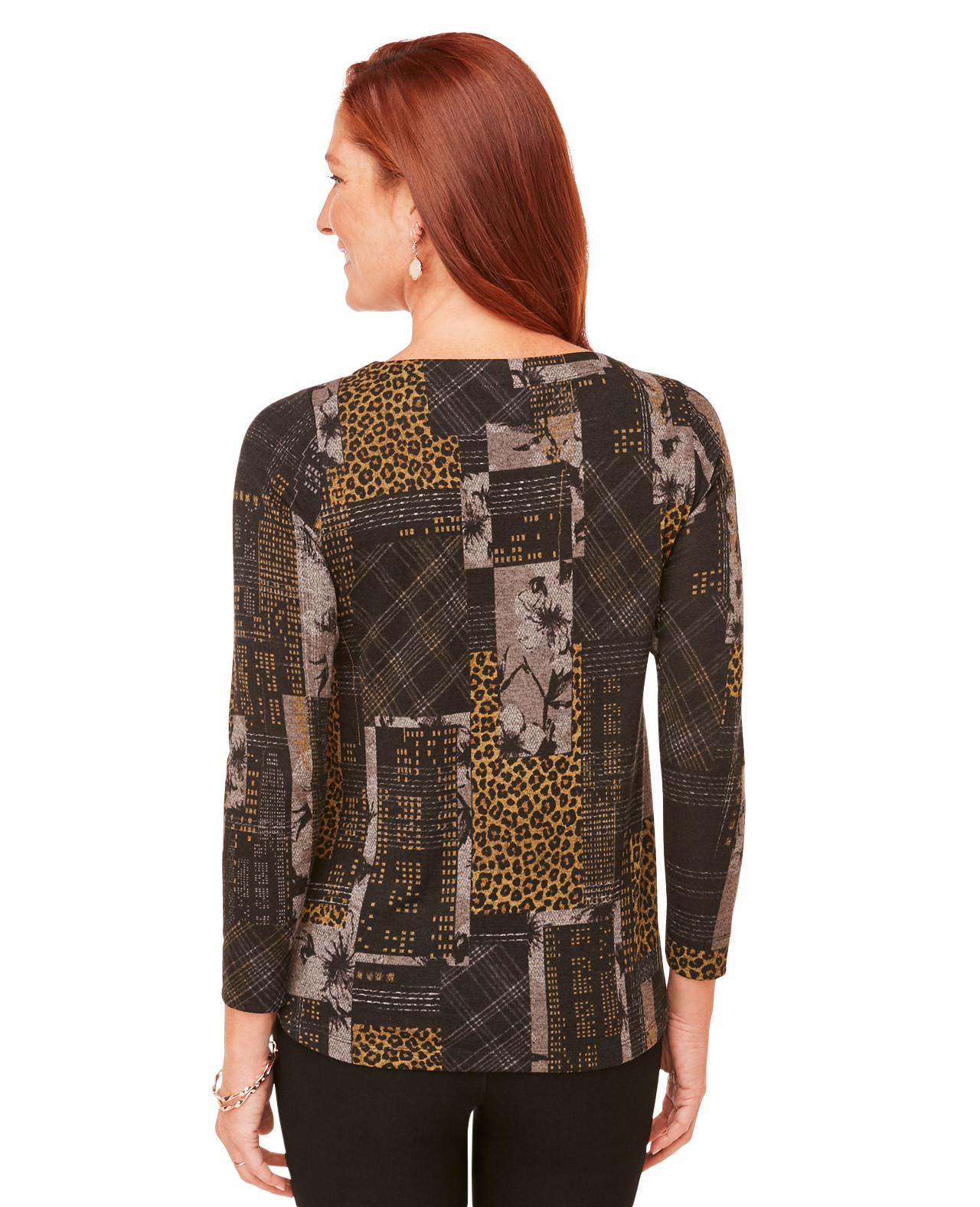 Petite - Long Sleeve Sweater Top
