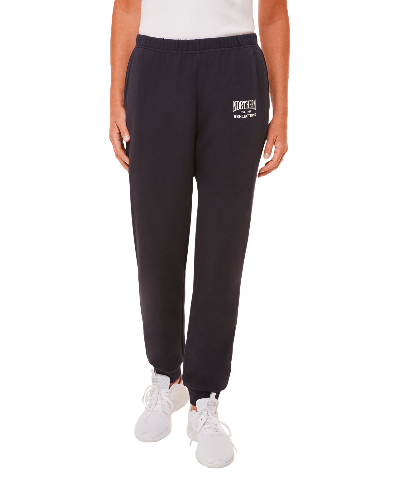 Iconic Logo Cuffed Sweatpants