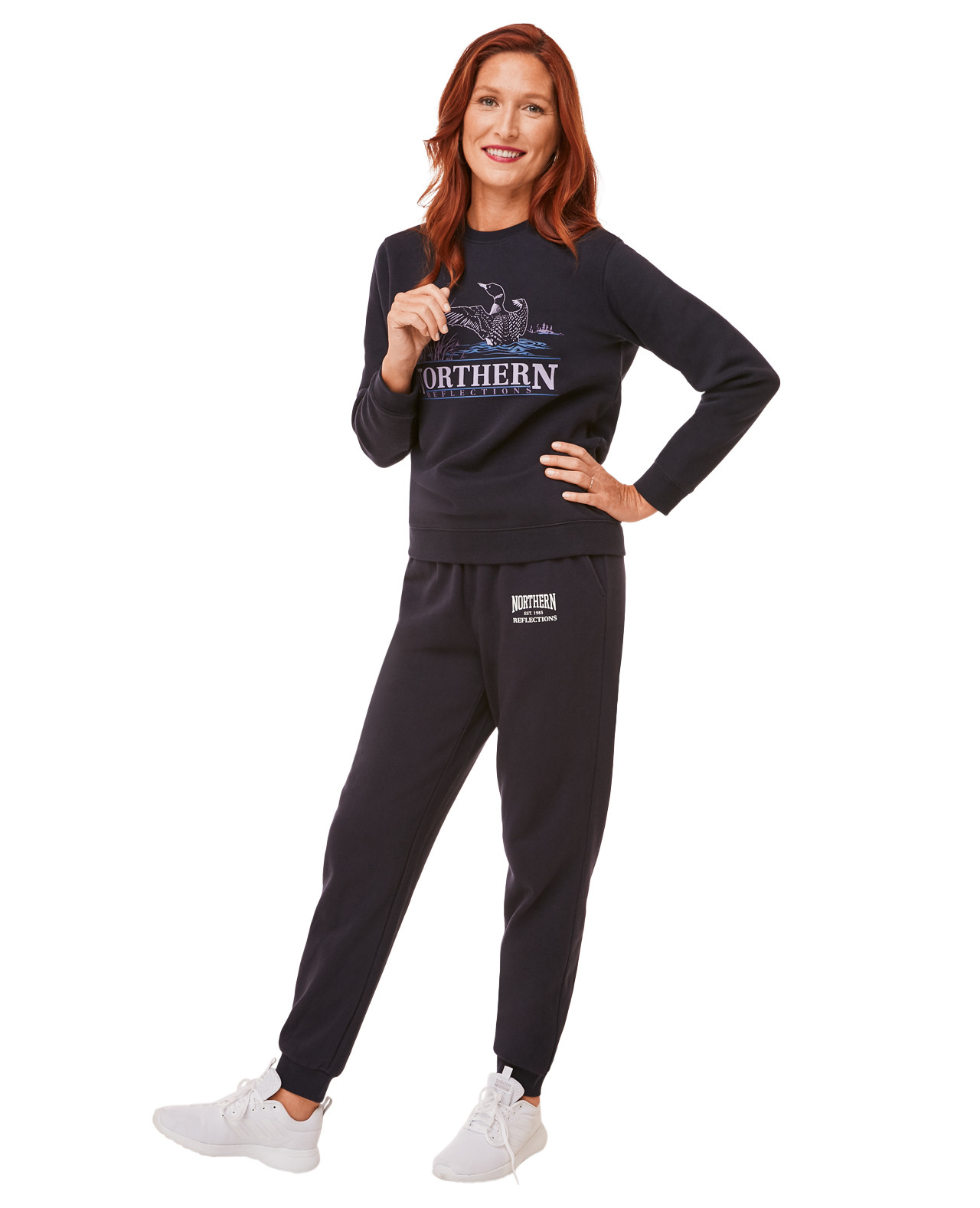 Iconic Logo Cuffed Sweatpants