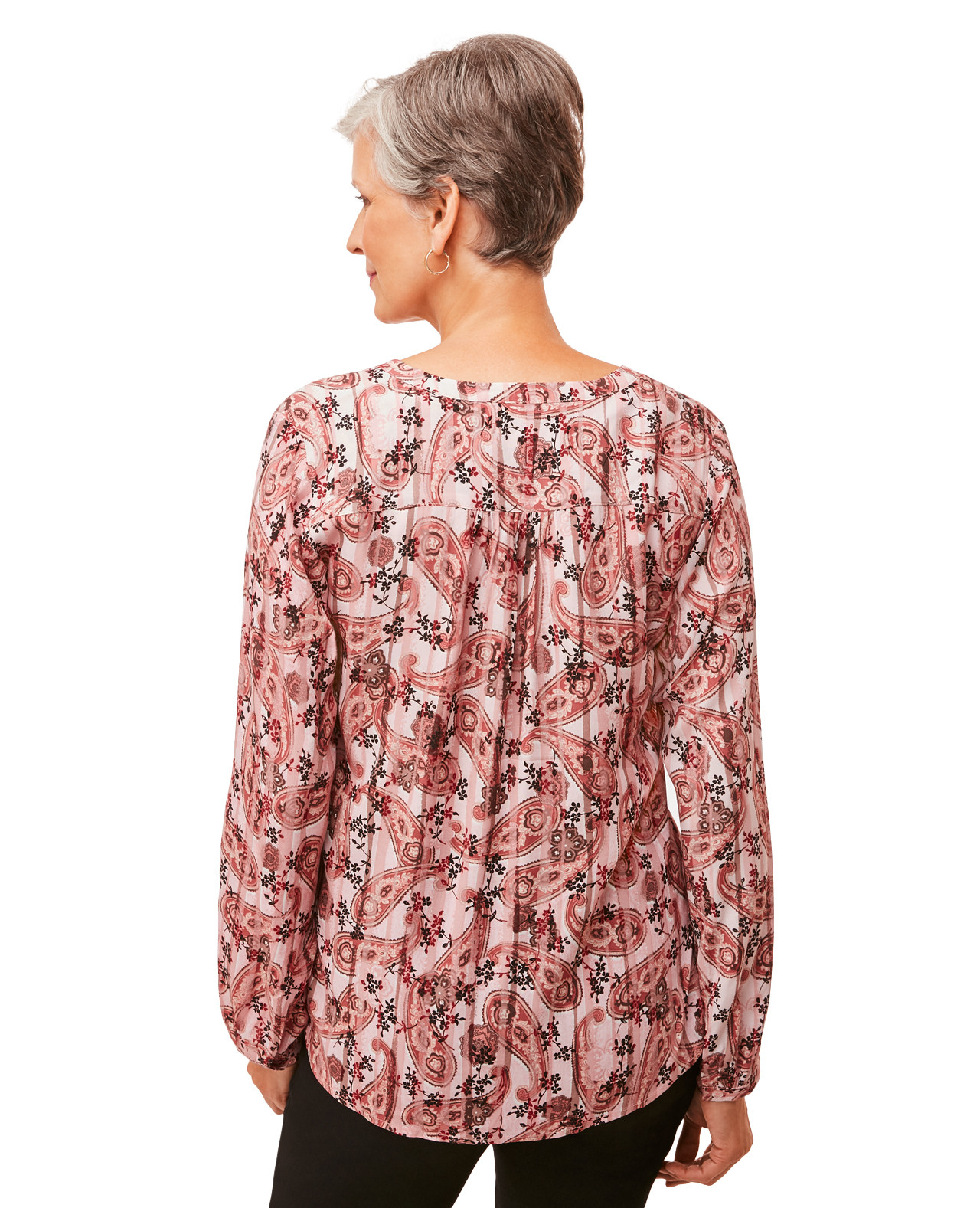 Printed Long Sleeve Shirt