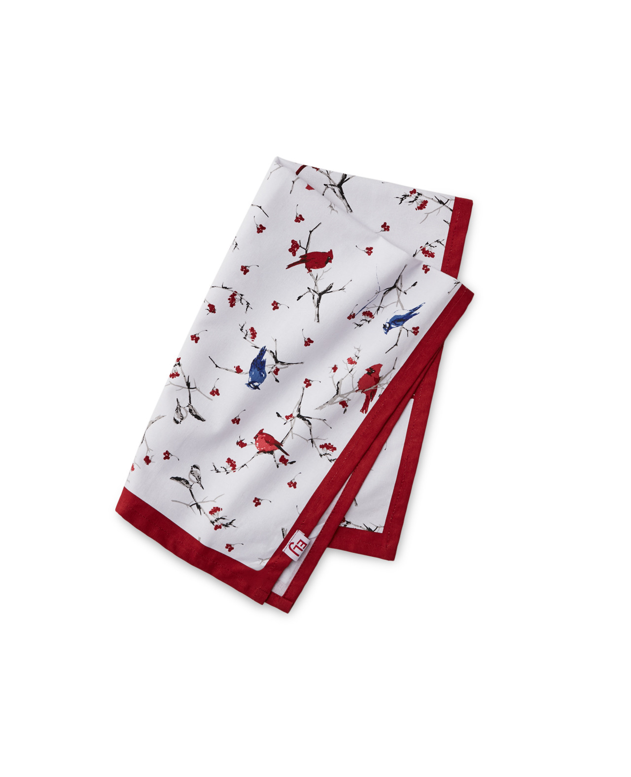 Cardinal Print Tea Towel