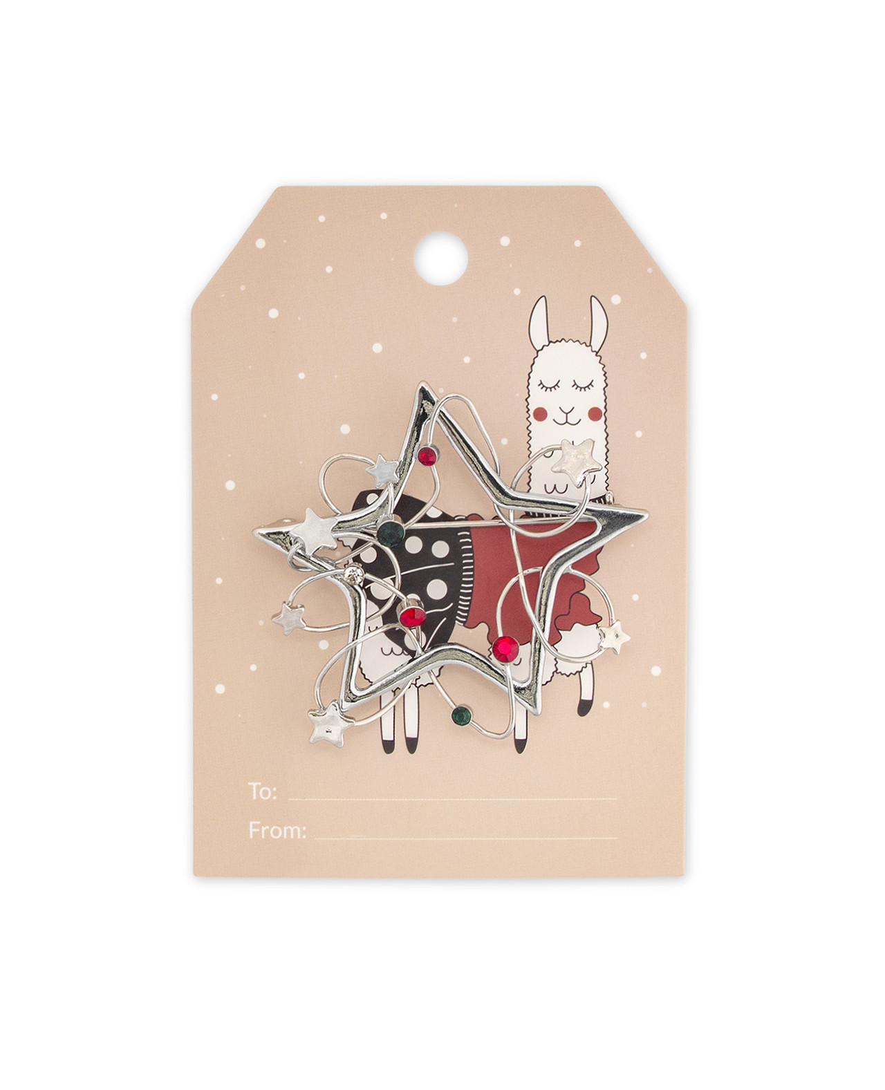 Festive Star Pin