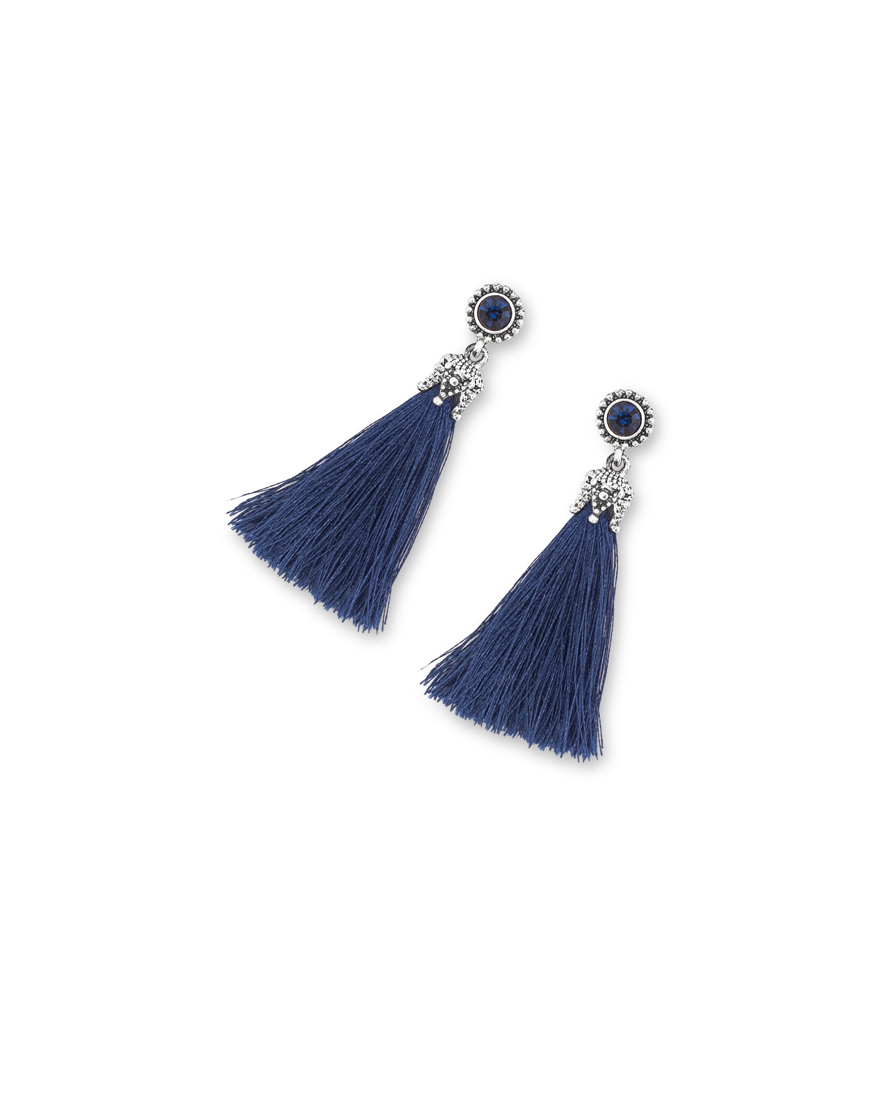 Fabric Tassel Earrings