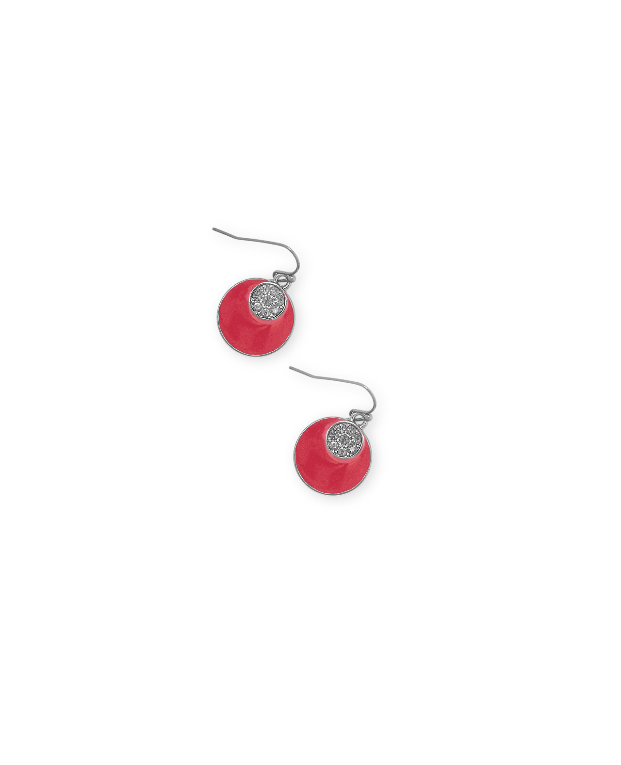 Epoxy Earrings With Stone