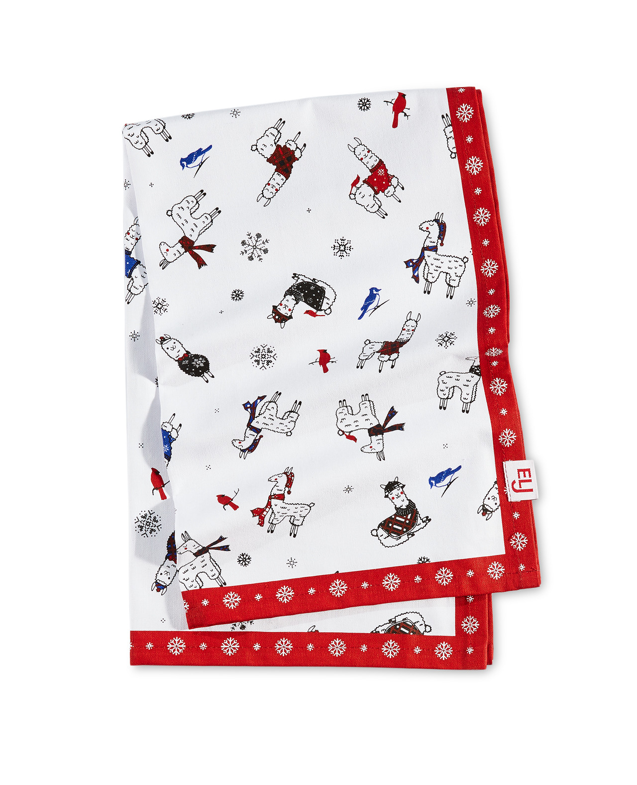 Llama Printed Tea Towel