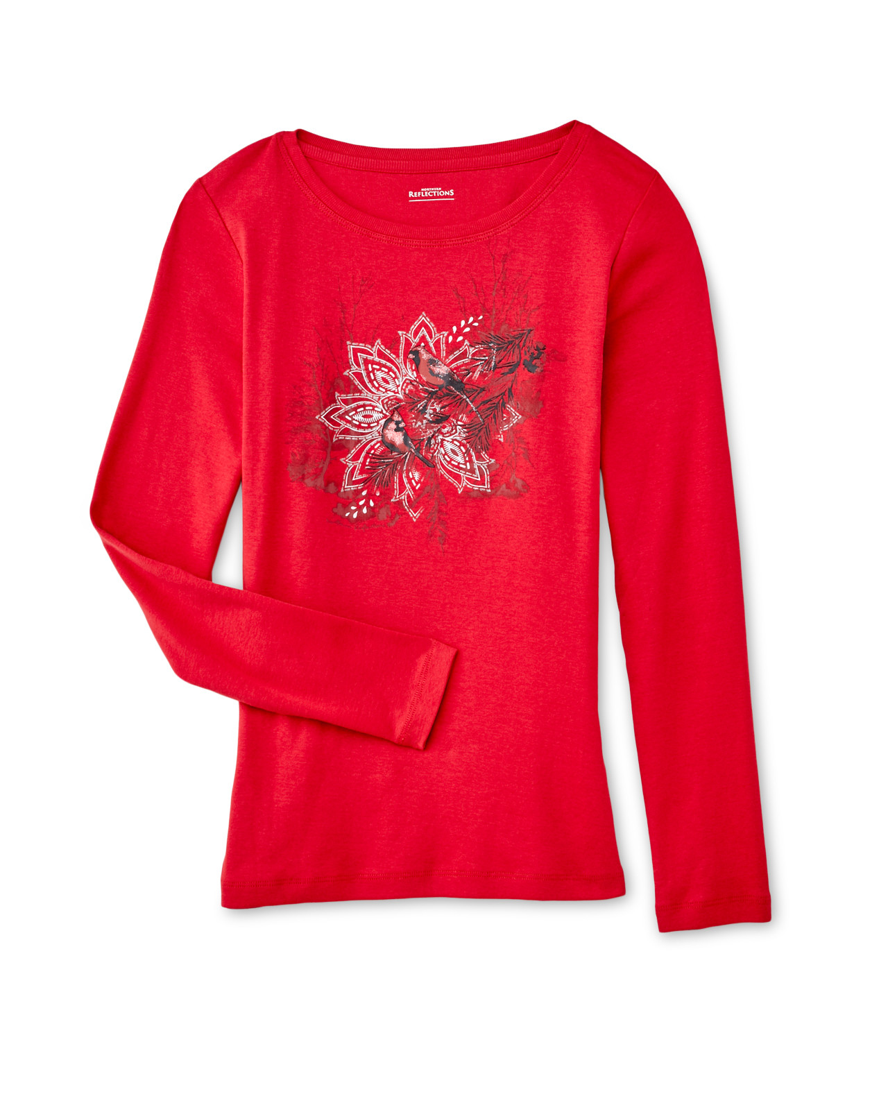 Long Sleeve Printed Tee