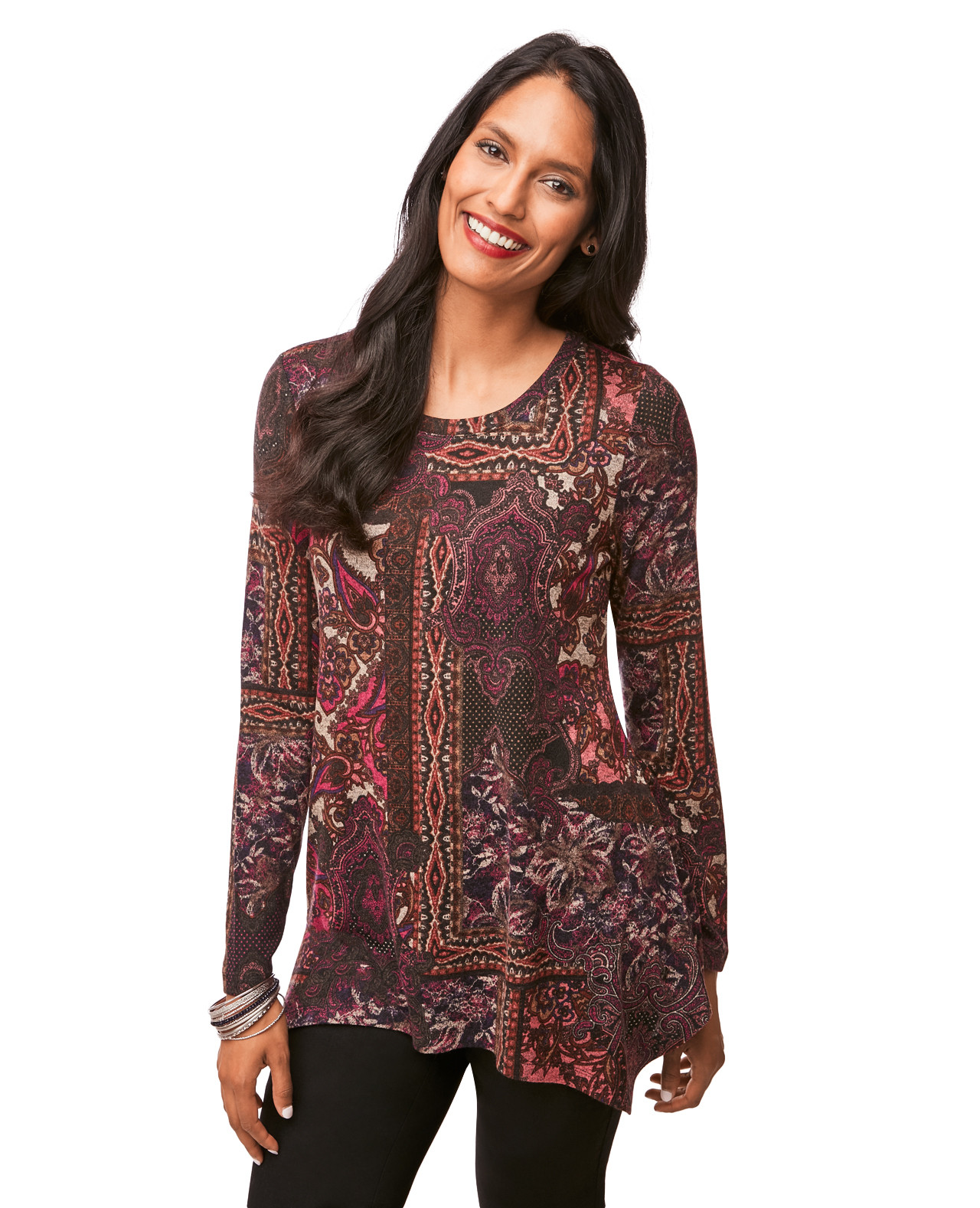 Sweaterlike Sharkbite Top