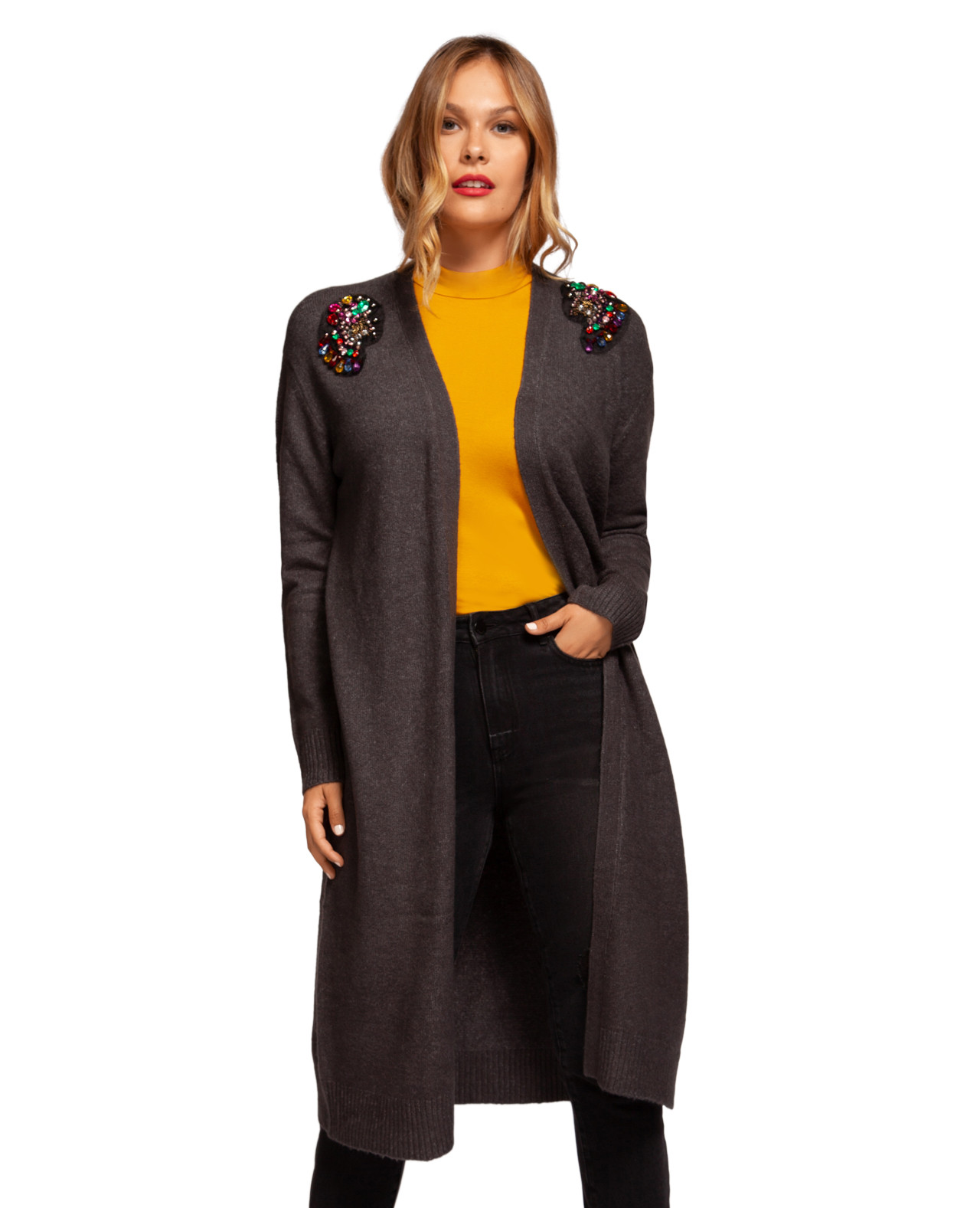 Bejellewed Duster Cardigan