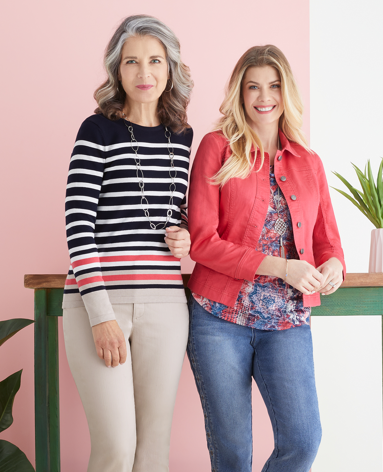 Lace Up Three Quarter Sleeve Top