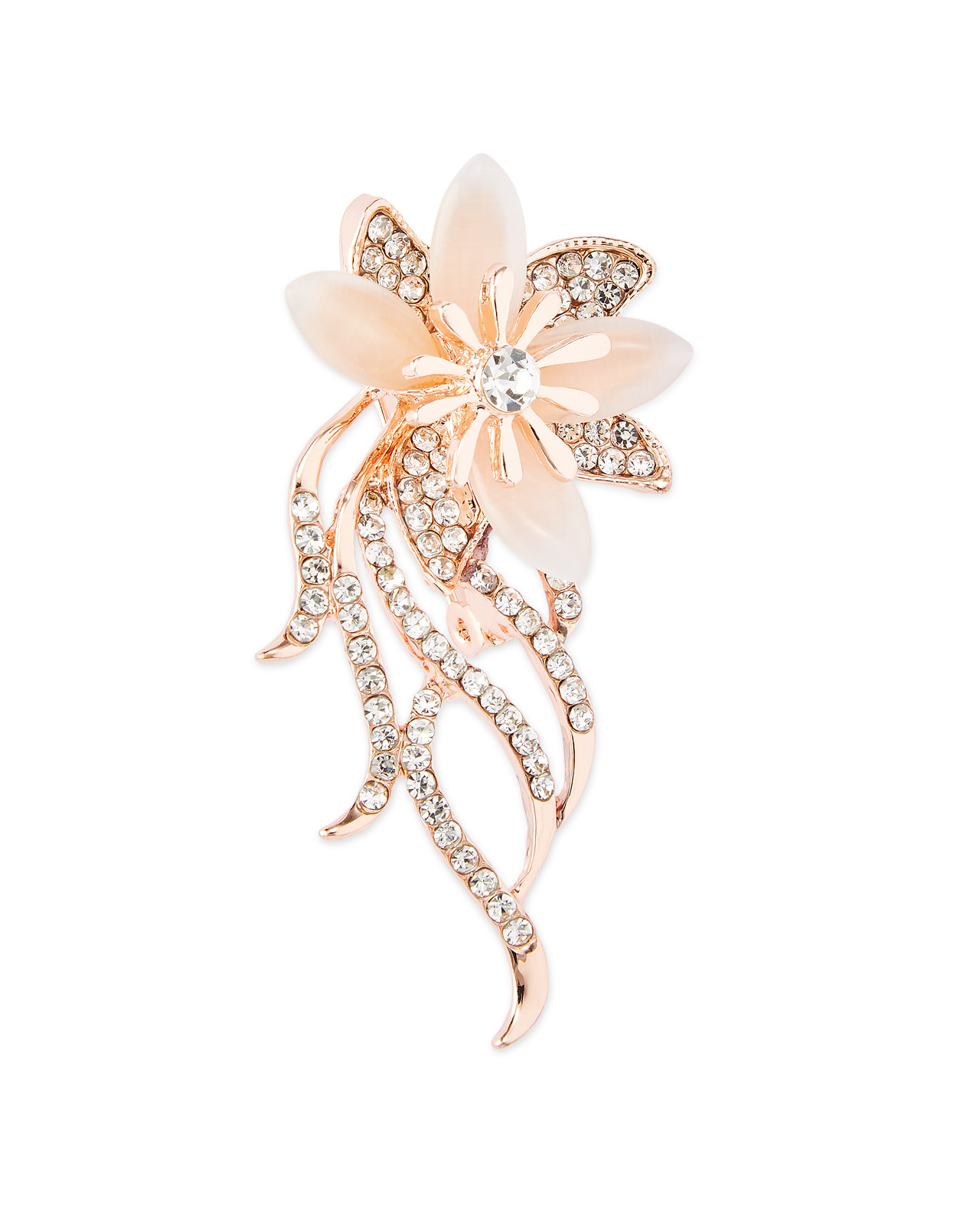 Pink Flower Pin