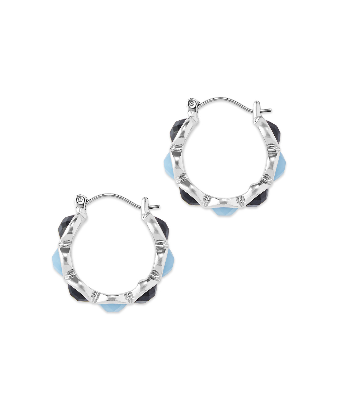 Beaded Hoop Earrings