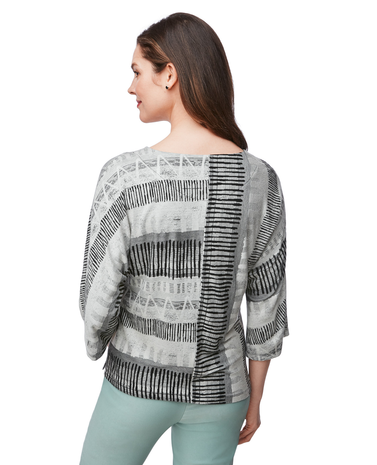 Dolman Sleeve Textured Top