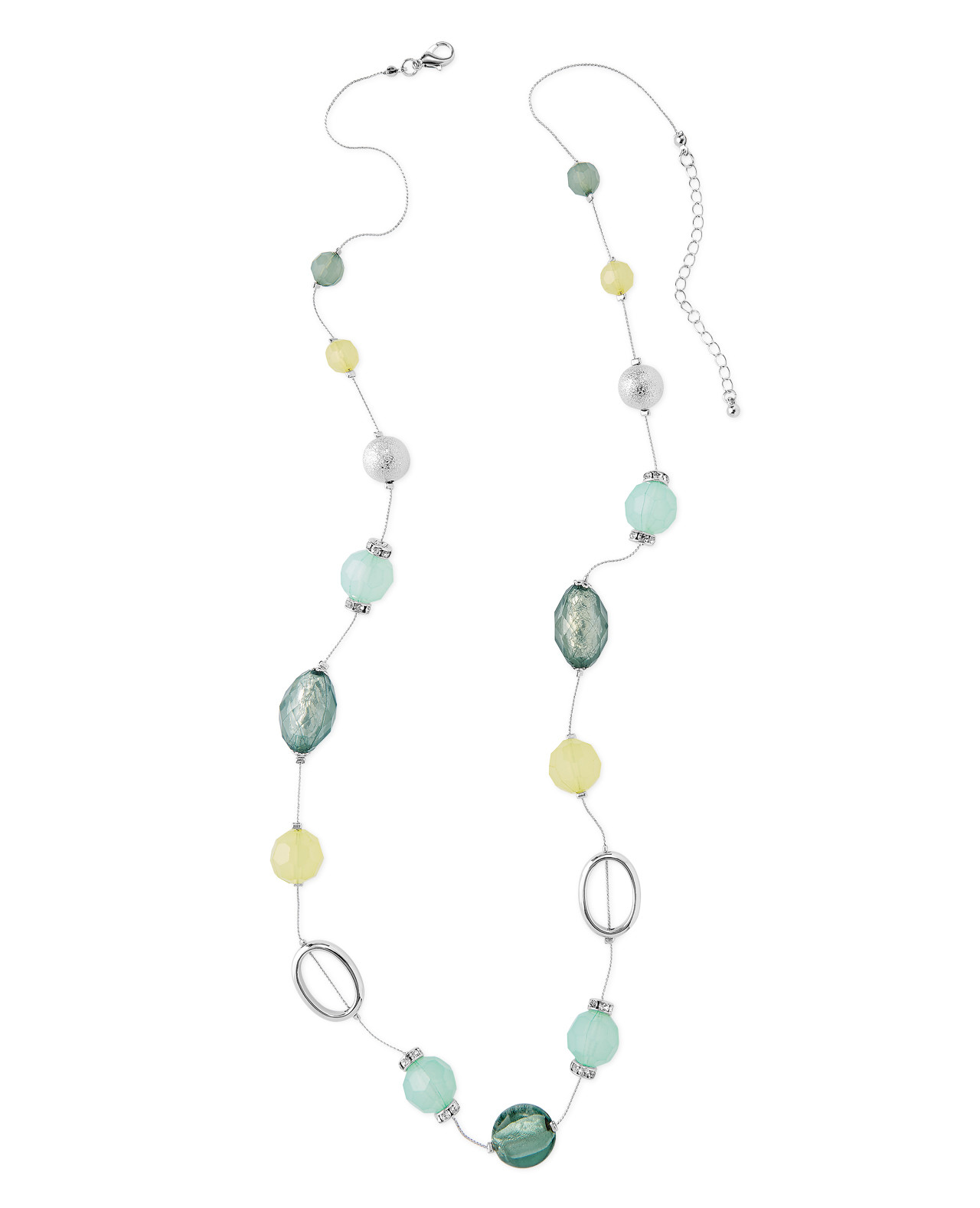Beaded Station Necklace